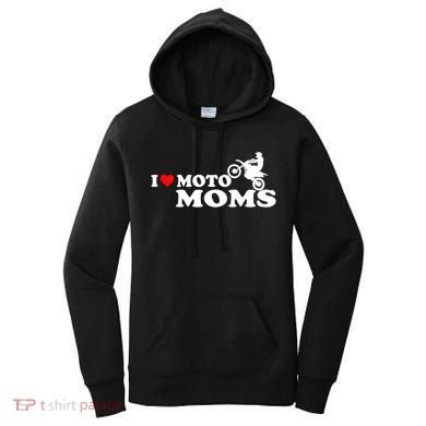Great Gift I Love Moto Moms Women's Hoodie