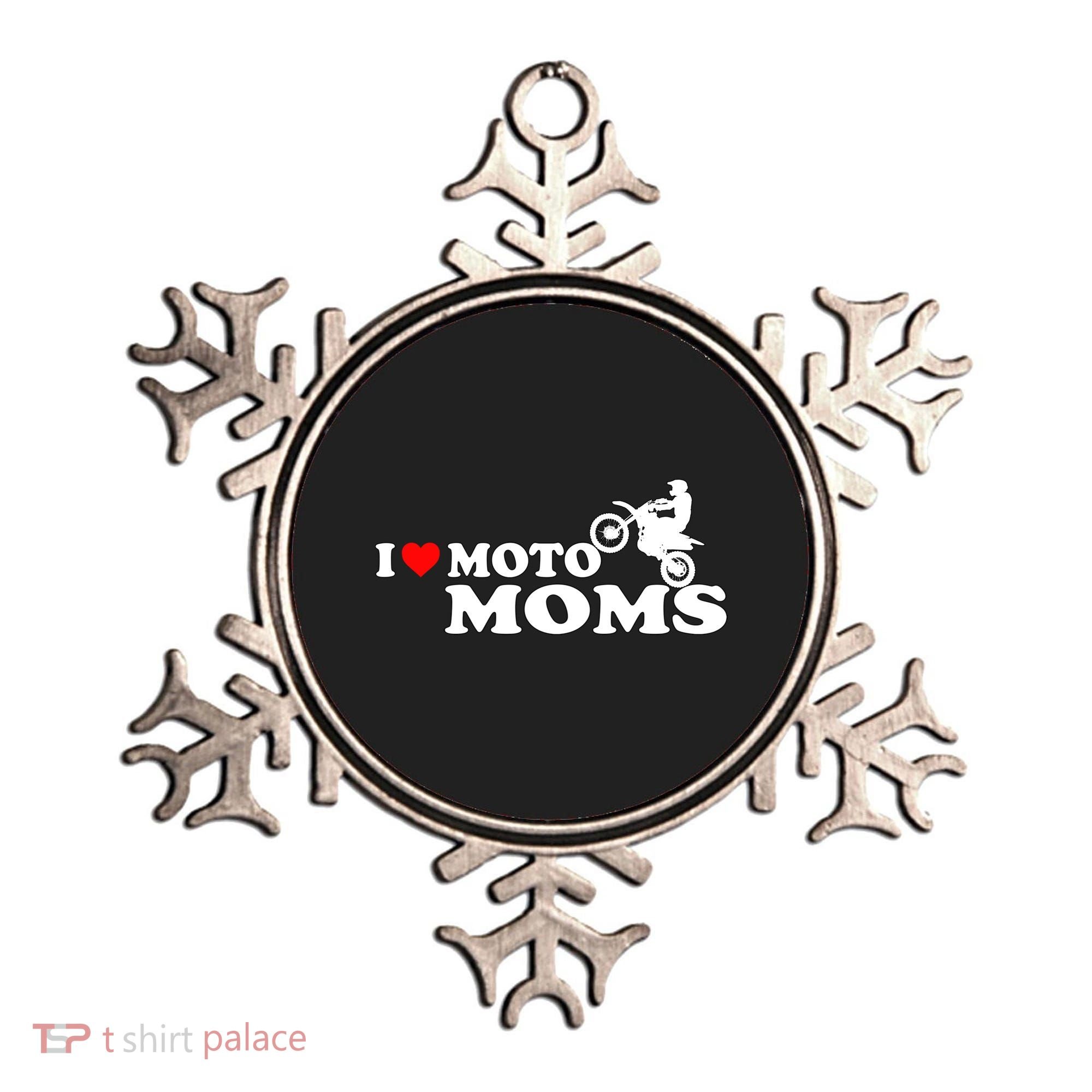 Great Gift I Love Moto Moms Ornament