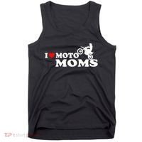 Great Gift I Love Moto Moms Tank Top thumb 0