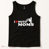 Great Gift I Love Moto Moms Tank Top thumb 2