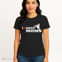Great Gift I Love Moto Moms Women's T-Shirt thumb 4