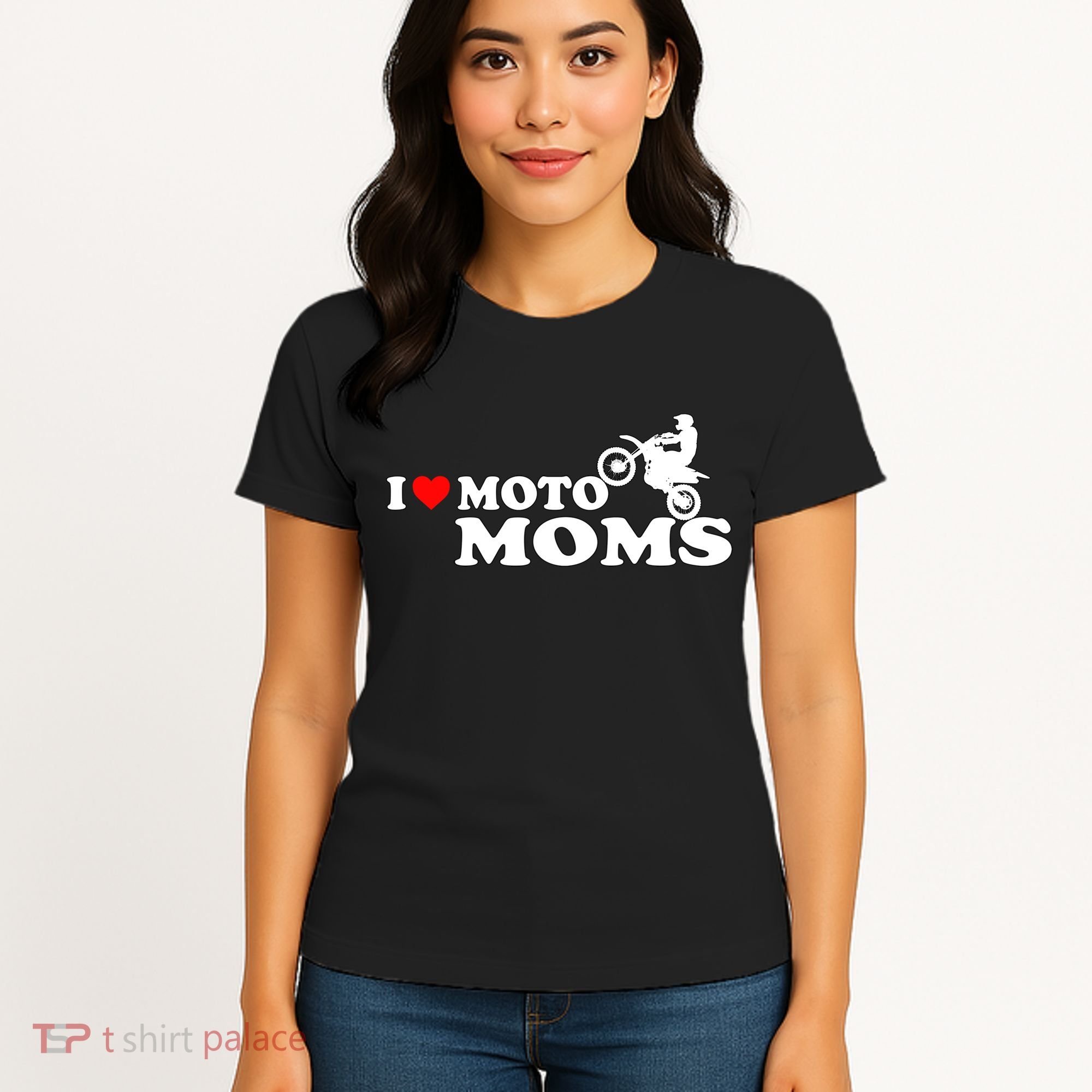Great Gift I Love Moto Moms Women's T-Shirt