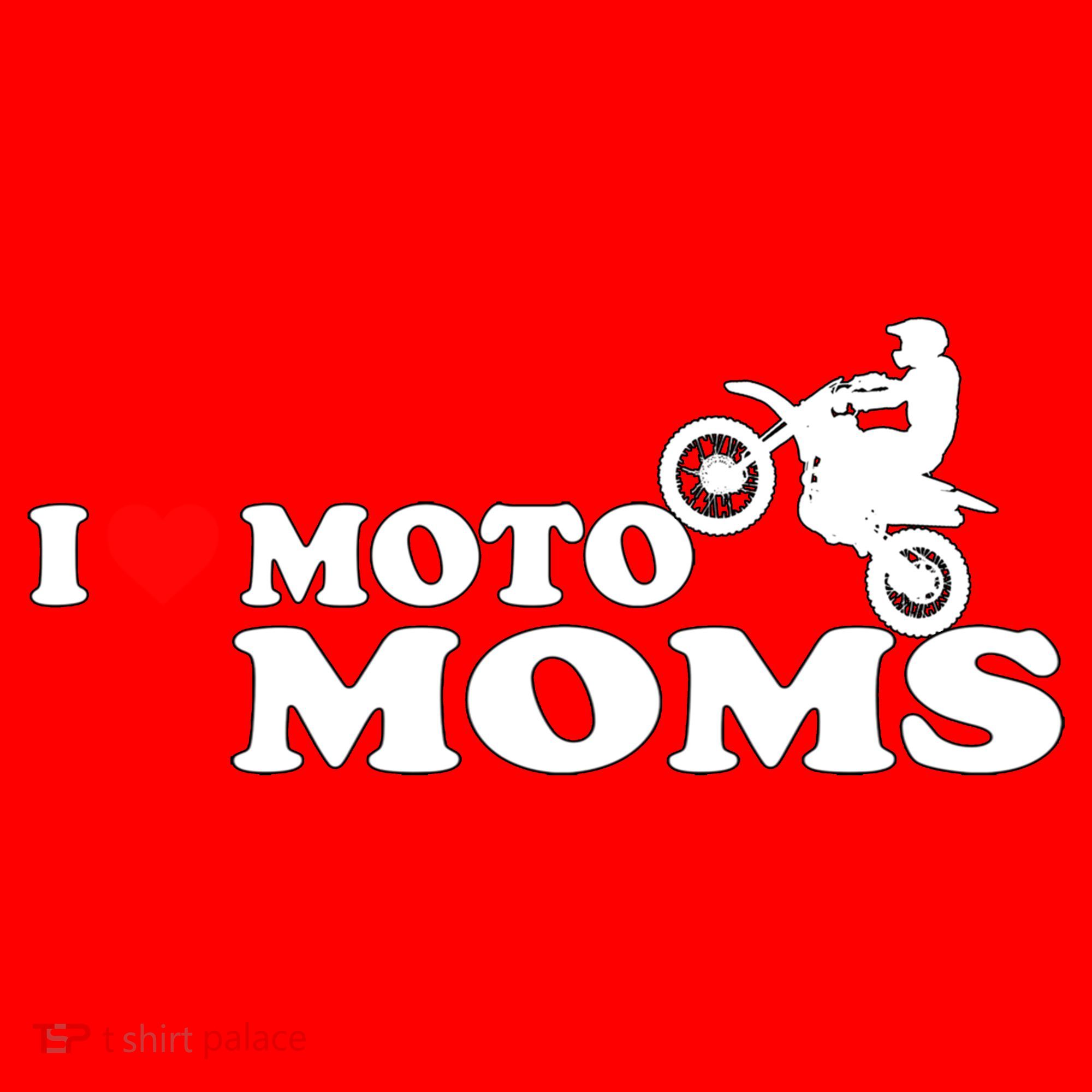 Great Gift I Love Moto Moms Santa Hat