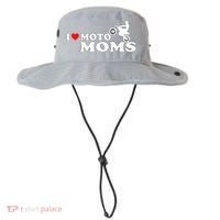 Great Gift I Love Moto Moms Bucket Hat thumb 0