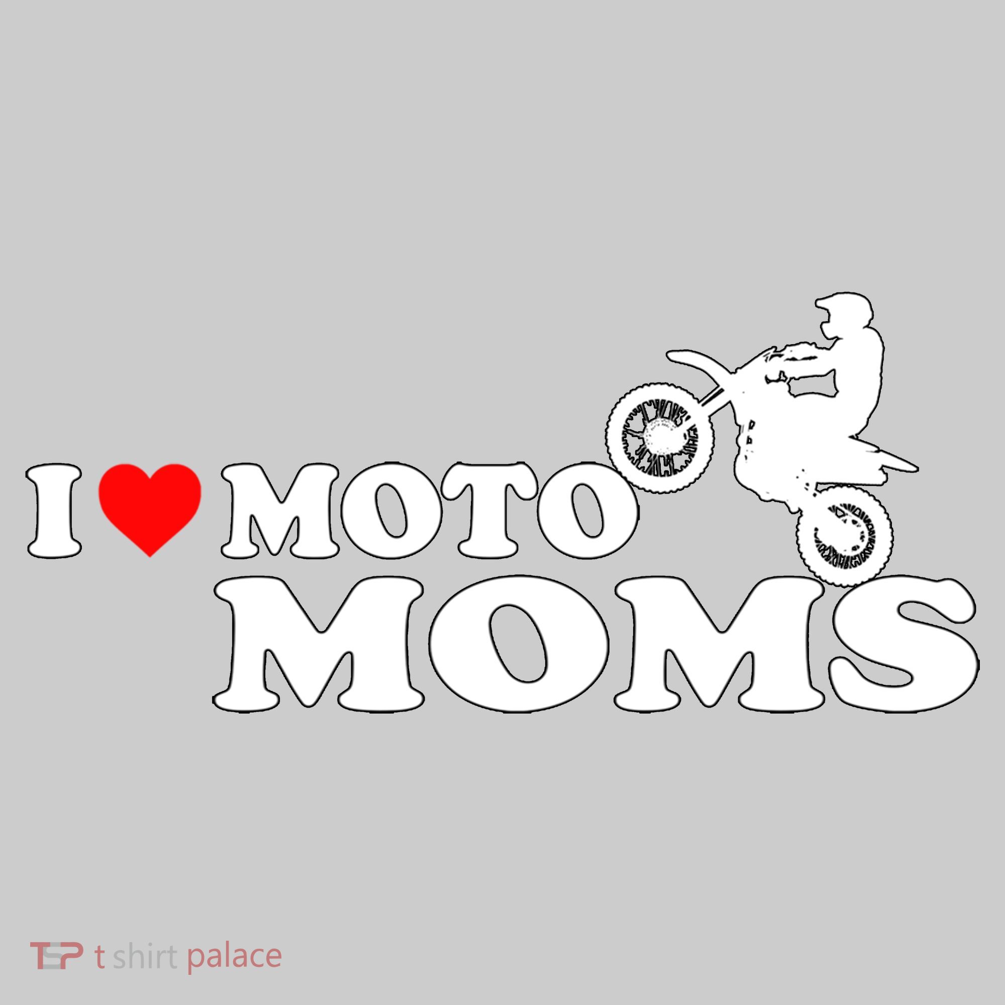 Great Gift I Love Moto Moms Mousepad