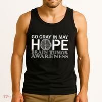 Go Gray In May Brain Cancer Tank Top thumb 3