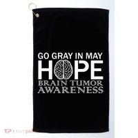 Go Gray In May Brain Cancer Golf Towel thumb 0