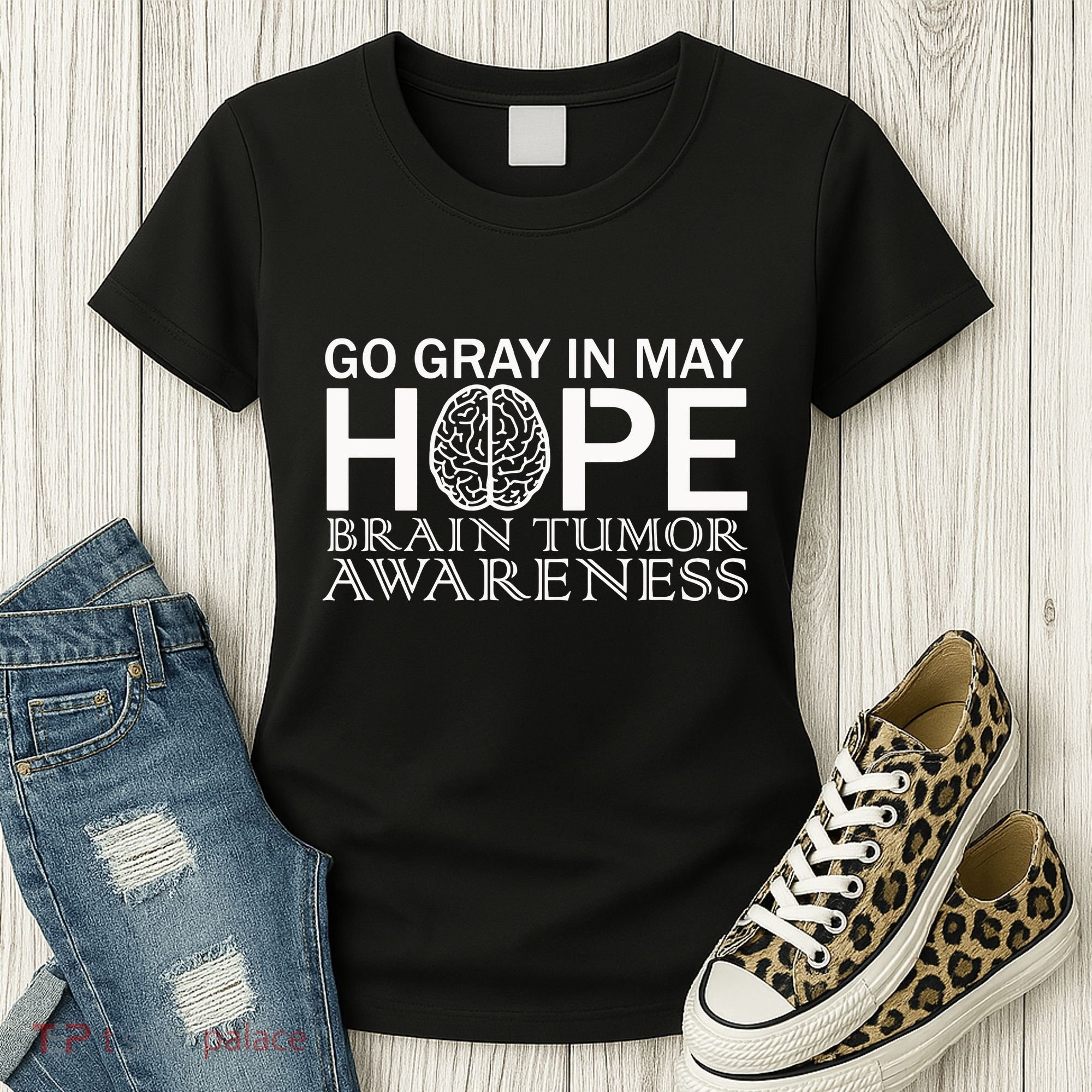 Go Gray In May Brain Cancer Women's T-Shirt