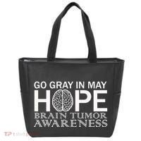Go Gray In May Brain Cancer Tote Bag thumb 0