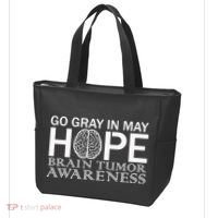 Go Gray In May Brain Cancer Tote Bag thumb 3