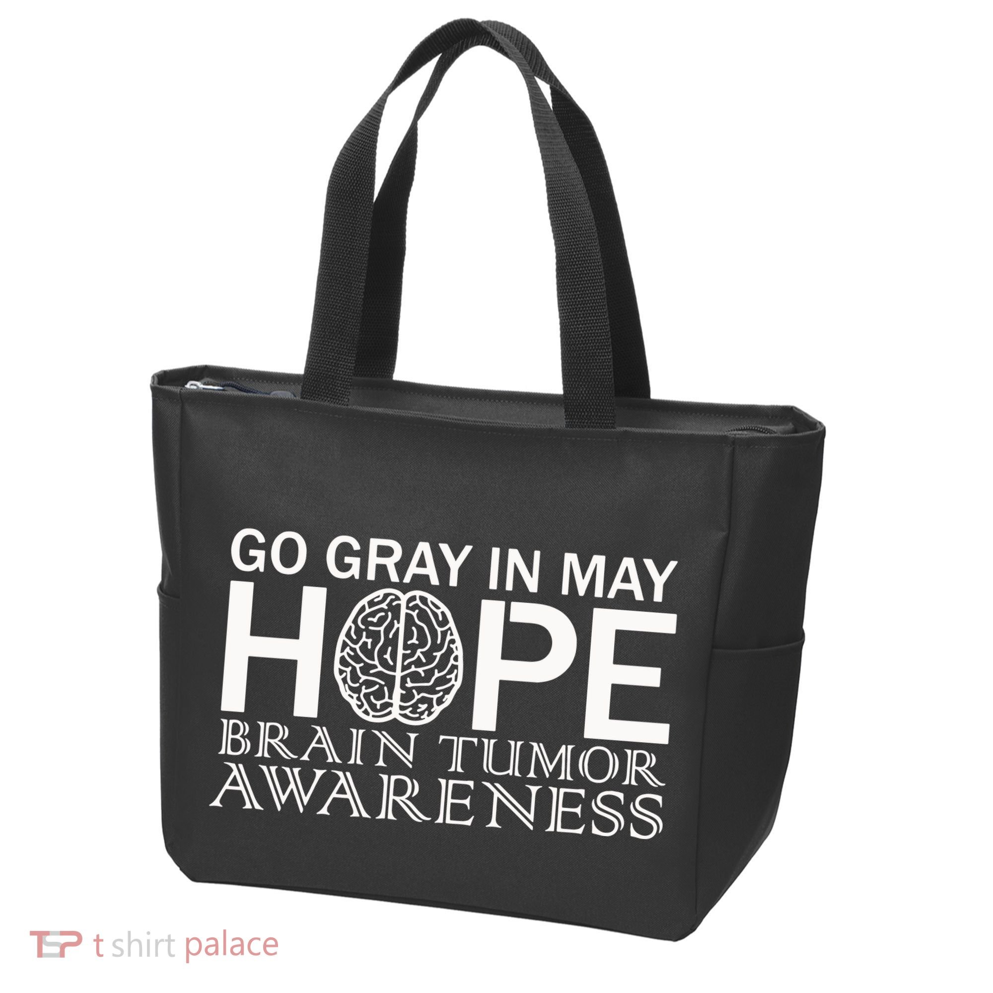 Go Gray In May Brain Cancer Tote Bag