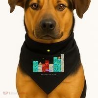 Gorillas.Bas Game In Qbasic Or Quickbasic Fanart USA-Made Doggie Bandana thumb 1