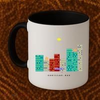 Gorillas.Bas Game In Qbasic Or Quickbasic Fanart Coffee Mug thumb 2