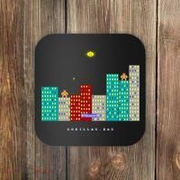 Gorillas.Bas Game In Qbasic Or Quickbasic Fanart Coaster thumb 0