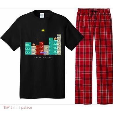 Gorillas.Bas Game In Qbasic Or Quickbasic Fanart Pajama Set