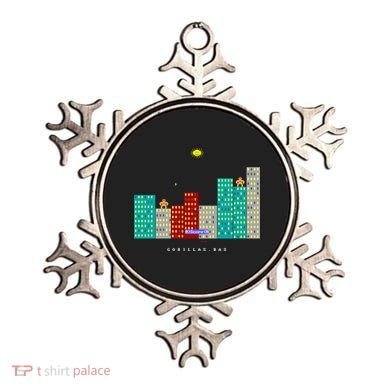 Gorillas.Bas Game In Qbasic Or Quickbasic Fanart Ornament