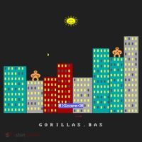Gorillas.Bas Game In Qbasic Or Quickbasic Fanart Hat thumb 2