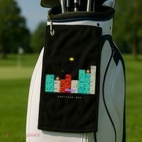 Gorillas.Bas Game In Qbasic Or Quickbasic Fanart Golf Towel thumb 2