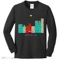 Gorillas.Bas Game In Qbasic Or Quickbasic Fanart Kids Long Sleeve Shirt thumb 0