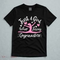 Gymnastics Gymnast Just A Girl Who Loves Gymnastics T-Shirt thumb 5