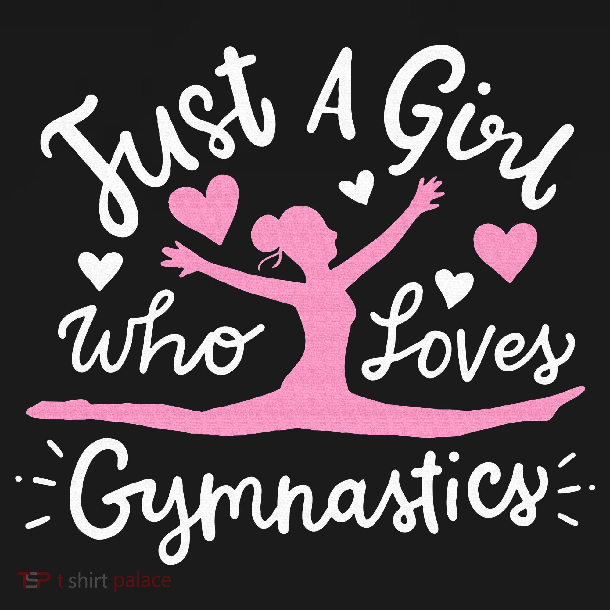 Gymnastics Gymnast Just A Girl Who Loves Gymnastics T-Shirt