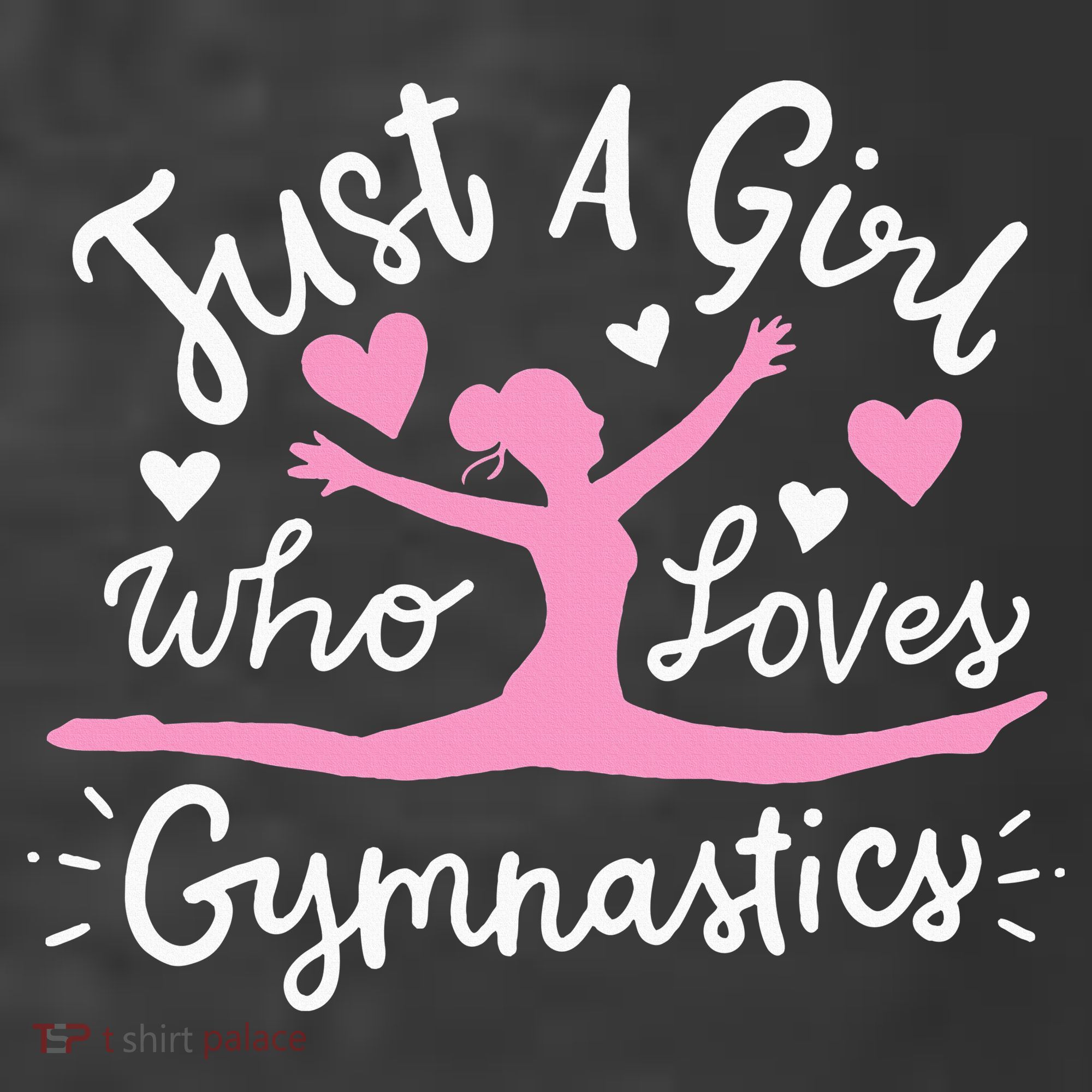 Gymnastics Gymnast Just A Girl Who Loves Gymnastics T-Shirt