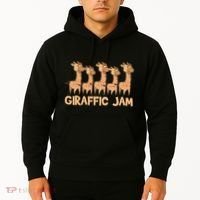 Giraffe Giraffic Jam Funny Pun Cute Hoodie thumb 2