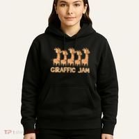 Giraffe Giraffic Jam Funny Pun Cute Hoodie thumb 5