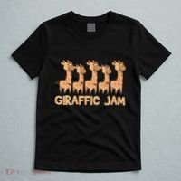 Giraffe Giraffic Jam Funny Pun Cute T-Shirt thumb 5