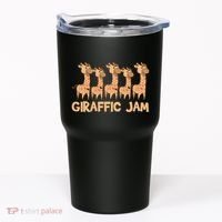 Giraffe Giraffic Jam Funny Pun Cute Tumbler thumb 0