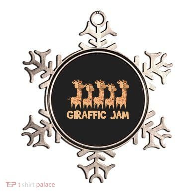 Giraffe Giraffic Jam Funny Pun Cute Ornament