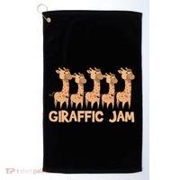 Giraffe Giraffic Jam Funny Pun Cute Golf Towel thumb 0