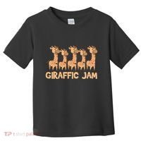 Giraffe Giraffic Jam Funny Pun Cute Toddler T-Shirt thumb 0