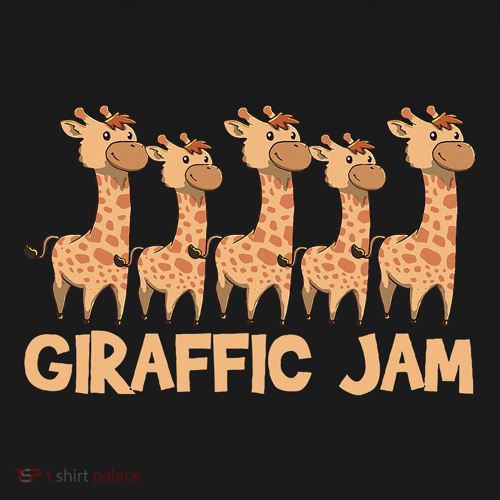 Giraffe Giraffic Jam Funny Pun Cute Visor