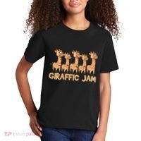 Giraffe Giraffic Jam Funny Pun Cute Kids T-Shirt thumb 2