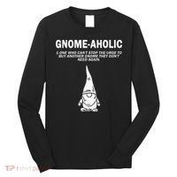 Garden Gnome Lover Gnome Aholic Funny Definition Gnomes Long Sleeve Shirt thumb 0