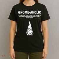Garden Gnome Lover Gnome Aholic Funny Definition Gnomes T-Shirt thumb 4