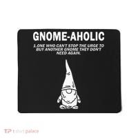 Garden Gnome Lover Gnome Aholic Funny Definition Gnomes Mousepad thumb 0