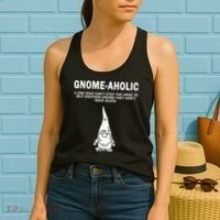Garden Gnome Lover Gnome Aholic Funny Definition Gnomes Women's Tank Top thumb 2
