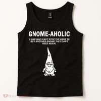 Garden Gnome Lover Gnome Aholic Funny Definition Gnomes Tank Top thumb 2