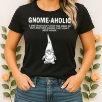 Garden Gnome Lover Gnome Aholic Funny Definition Gnomes Women's T-Shirt thumb 2