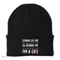 Gonna Go Lay Under Under The Tree Funny Christmas Beanie thumb 0