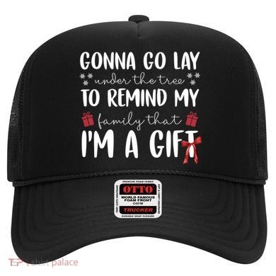 Gonna Go Lay Under Under The Tree Funny Christmas Hat