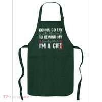 Gonna Go Lay Under Under The Tree Funny Christmas Apron thumb 0