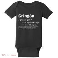 Gringon Greengon Like A Regular Gringo Pero Mas Chingon Baby Bodysuit thumb 0