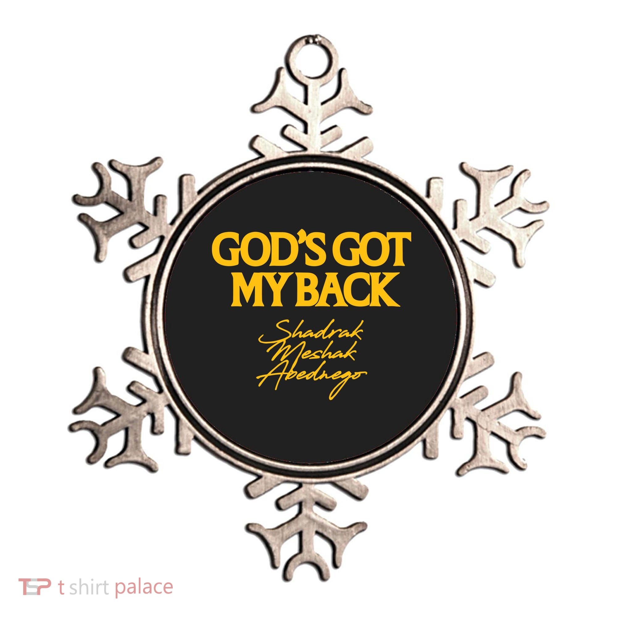 God’S Got My Back Shadrach Meshach Abednego Ornament