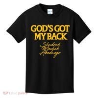 God’S Got My Back Shadrach Meshach Abednego Kids T-Shirt thumb 0
