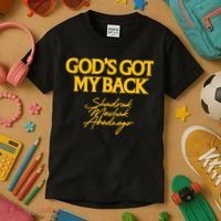 God’S Got My Back Shadrach Meshach Abednego Kids T-Shirt thumb 3