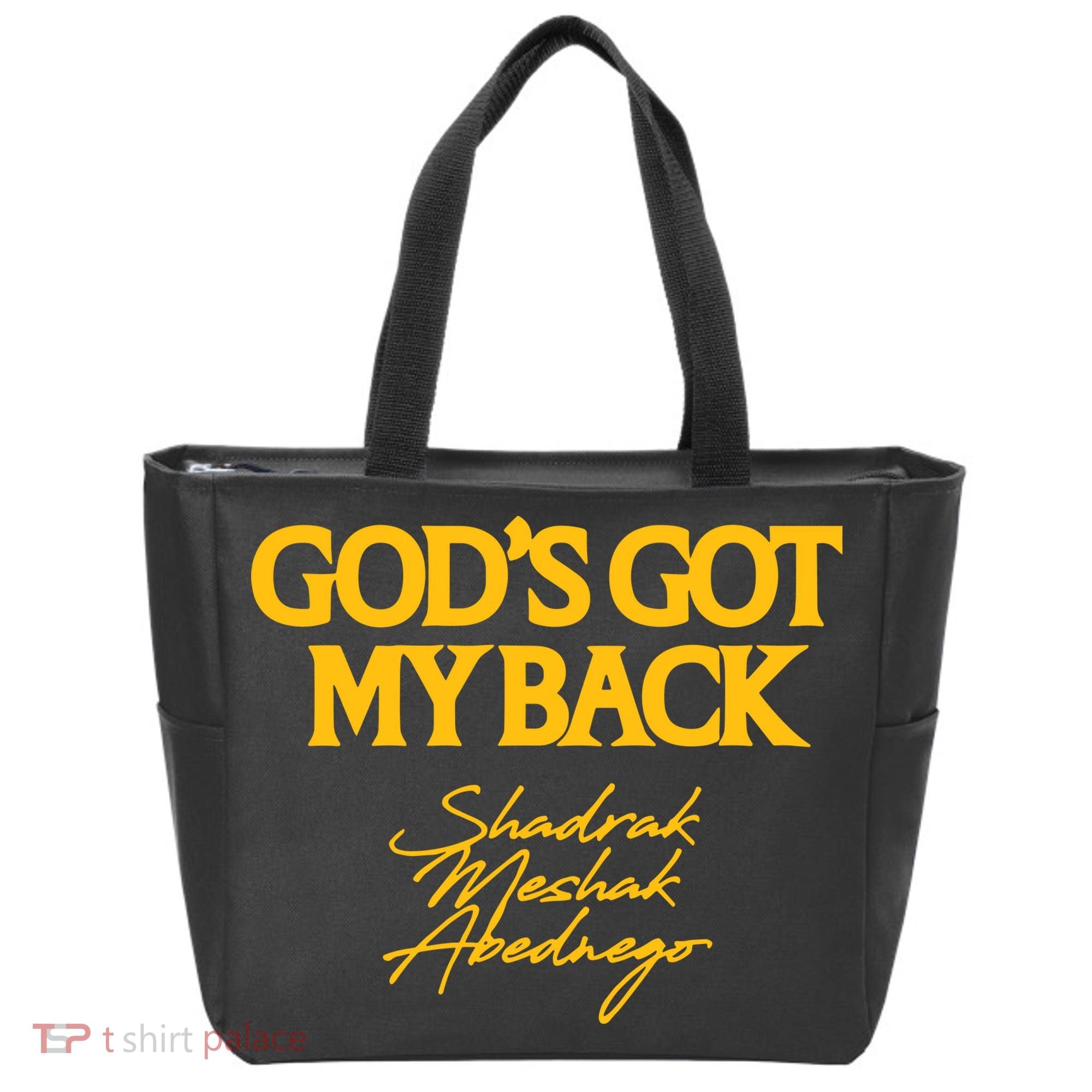 God’S Got My Back Shadrach Meshach Abednego Tote Bag