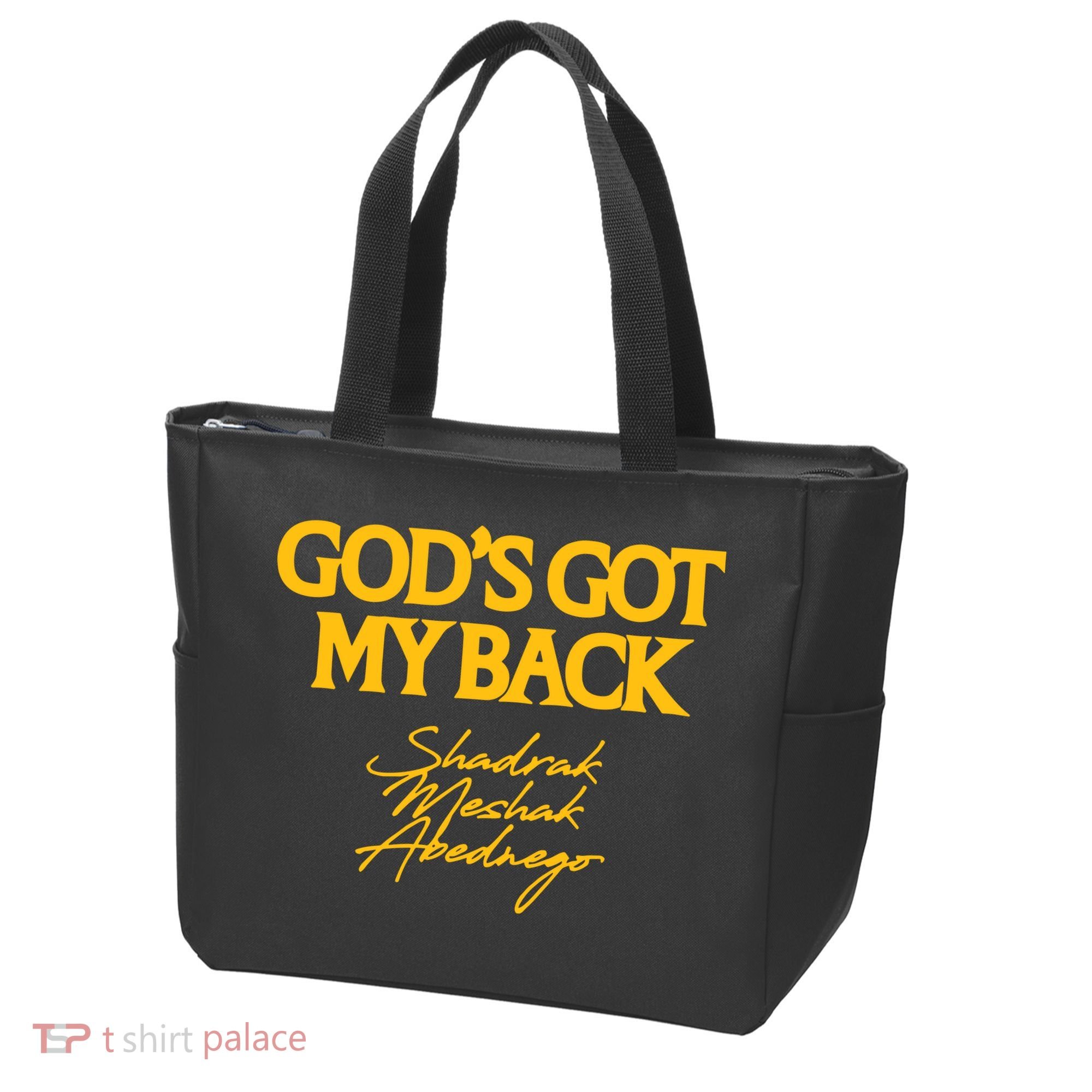 God’S Got My Back Shadrach Meshach Abednego Tote Bag
